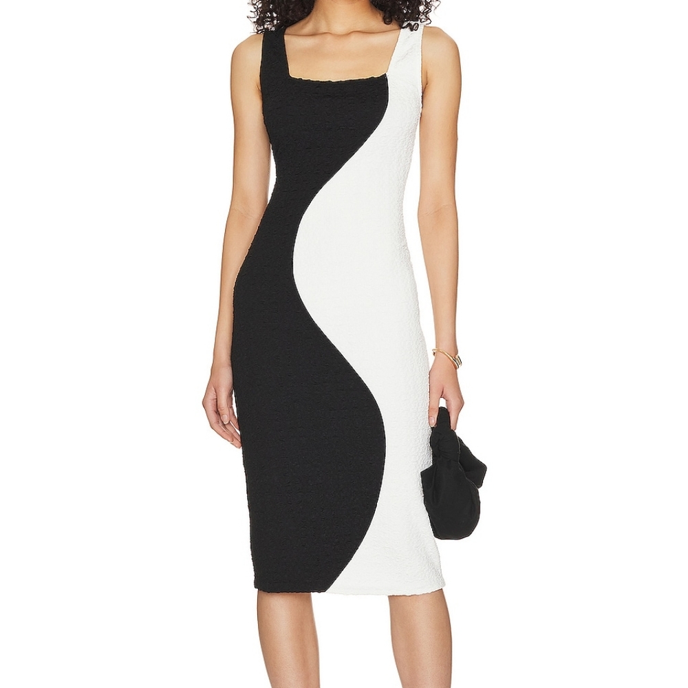 Steve Madden Cheryl Dress in Black Multi